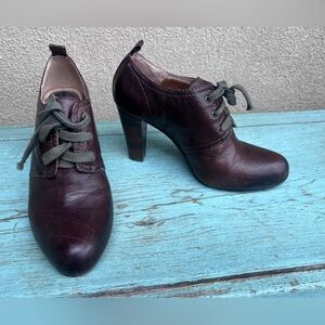 Frye Miranda Leather Lace Bootie